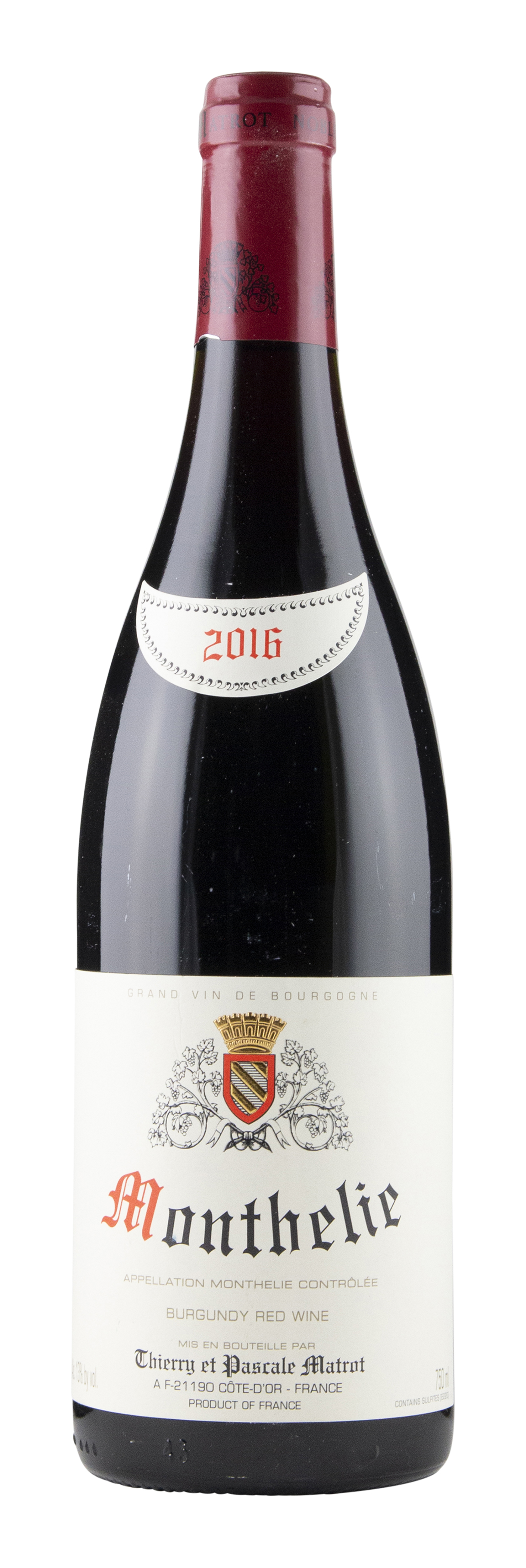 Matrot Monthélie Rouge 2018